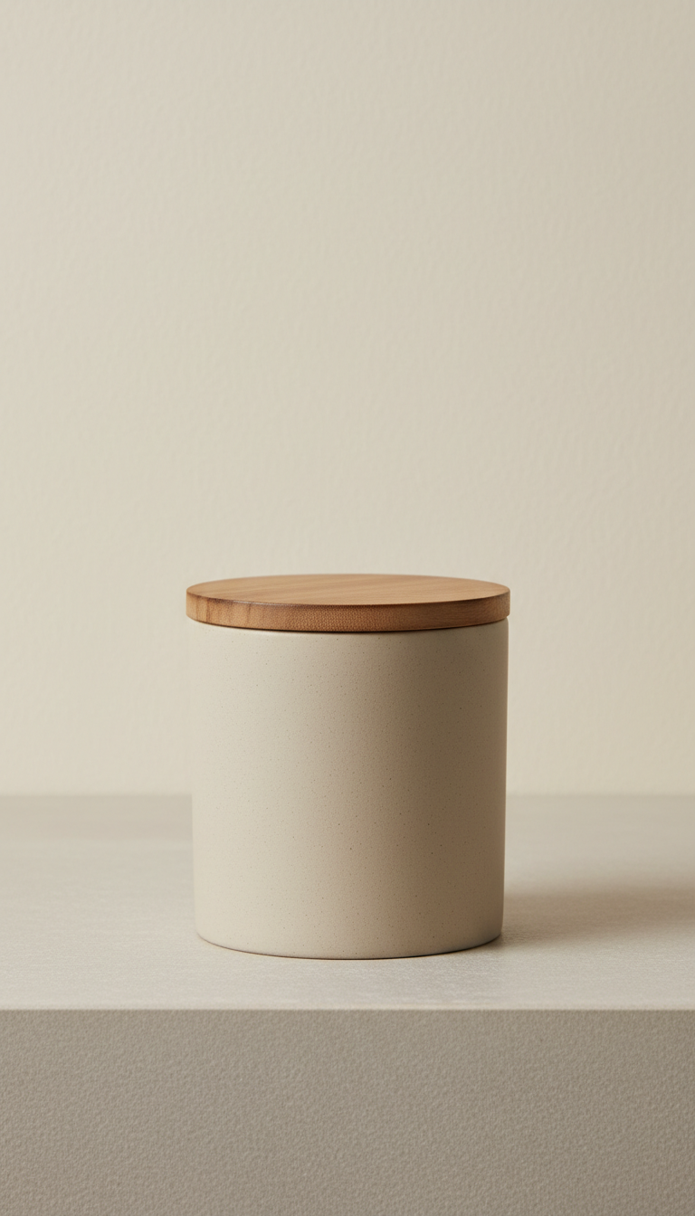 Glass Jar Linen Breeze Candle