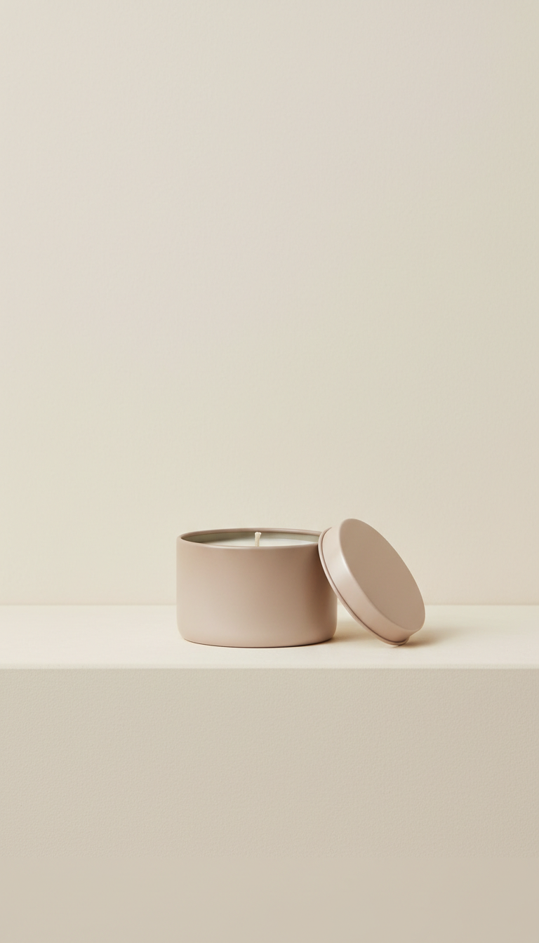 Ceramic Vessel Botanical Candle